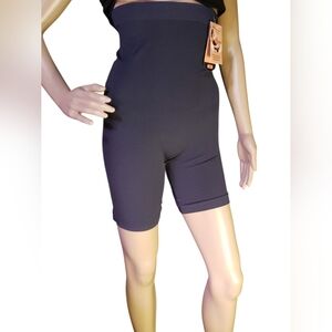 Shapermint Women's High-Waisted Black Shapewear Shorts